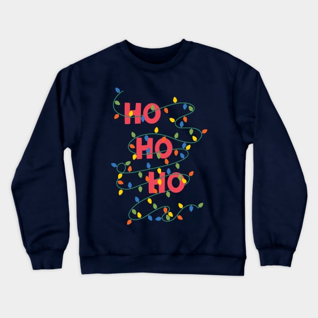 Ho Ho Ho Merry Christmas Crewneck Sweatshirt by awesomesaucebysandy